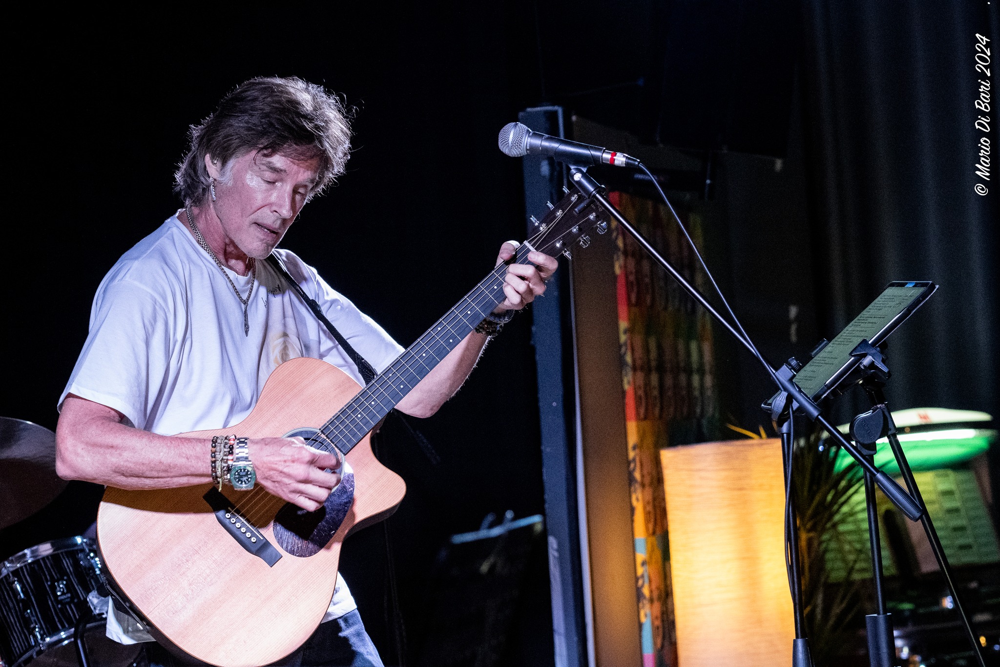 Ronn Moss, il Ridge di Beautiful, sul palco del Bonaventura